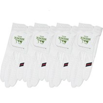 브렌스 남성용 서울 합피 골프장갑 왼손용 4p, 그린