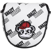 더메이크 힙판다 말렛 퍼터커버, 화이트