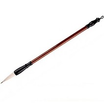 원목 단단한 동양화붓 03 원목과 센티미터, 소, 1개