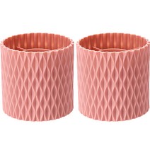 다다 회전 펜꽂이 정리함 5구, 핑크, 2개