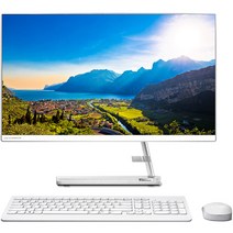 레노버 아이디어센터 올인원 PC White ideaCentre AIO3-27IAP7 i5 (i5-1240P 68.5cm WIN미포함 RAM 8GB NVMe 512GB), 기본형