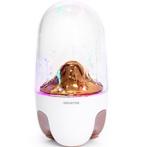 스마텍 댄싱워터 무선 블루투스 LED 스피커 STBT-FS1, 화이트