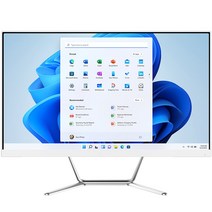 디클 일체형 PC 화이트 A27N (셀러론-N5095 68cm WIN11 RAM 4GB NVMe 128GB), 기본형