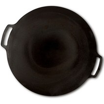 플라잉쿡 인덕션 질화처리 IH 무쇠 캠핑 그리들, 1개, 30cm