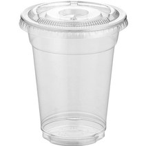 스완 일회용 아이스컵 490ml + 민자 뚜껑, 100개