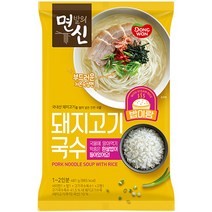 동원 면발의신 밥이랑 돼지고기국수, 481g, 1개