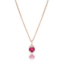 로이드 여성용 My Essential 로지 14K 목걸이 LNN21065G