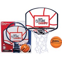 프랭클린 CHAMPS 미니 농구골대 세트 6619, 화이트 + 레드 + 블루 + 오렌지