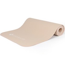 라라애플 NBR 요가매트 10mm, 밀키 베이지