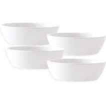 네오본 심플 찬기 지름 15cm, 화이트, 4개