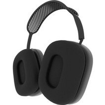 코쿼드 에어팟 맥스용 실리콘 이어쿠션 보호 케이스, 블랙