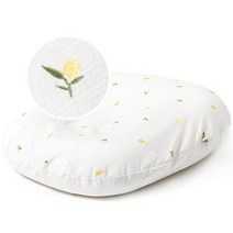 이몽 둥지 역류방지쿠션 누빔자수 Large 커버분리형, 화이트 올리브