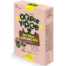 브레드가든 반려동물 우피이피 소간칩 토핑 10g + 컵케이크 믹스 68g x 2p 간식 DIY 세트, 소, 1세트