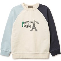 페리미츠 남아용 봉주르 에펠 맨투맨 P2312T126