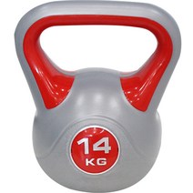 스타일케틀벨 14kg, 1개, 그레이 +  레드