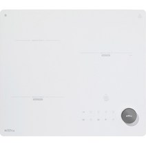 Haatz 스마트 휠 빌트인 3구 인덕션 전기레인지 화이트, 고객직접설치, EIC-30NWR211