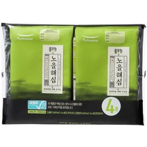 풀무원 노을해심 구운김 3g x 4p + 간장 양념장 6g x 4p 세트, 1세트