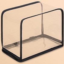 투명 가방 보호 케이스 B 24.5 x 19.5 x 8.5 cm, 혼합색상, 1개