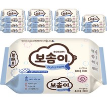 깨끗한나라 보솜이 베이비케어 물티슈 휴대형, 20매, 12팩