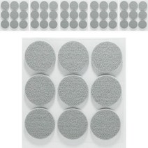 올데이랩 소음방지 FELT 가드스티커 원형, 54개, 그레이