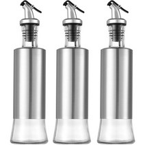 건파더 스테인리스 오일병, 3개, 300ml