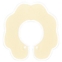 양면 롤링턱받이, 18 무지 노랑, 1개