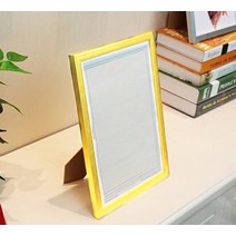 리앤베르 인테리어 탁상용 추억 납골당 사진 미니액자, 옐로우