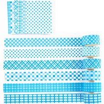 라이프백 컬러 종이 테이프 6종 세트, 03 블루