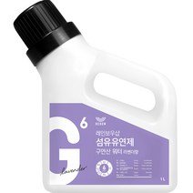 섬유유연제 구연산 워터 라벤더향, 1L, 1개