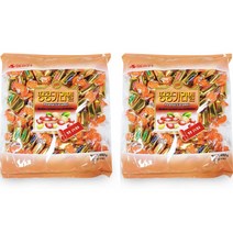티라노 땅콩캬라멜, 650g, 2개
