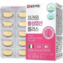 일양약품 프라임 활성엽산 플러스 27g, 60정, 1개