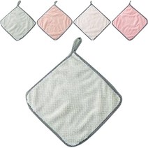 생활체크인 극세사 고급 고리 벨벳 요술 행주 랜덤발송, 5개