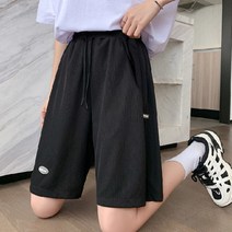 여성용 올룸 빅사이즈 루즈핏 여리여리 반바지