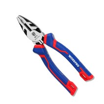 워크프로 크롬 논슬립 다기능 플라이어 160mm, 1개