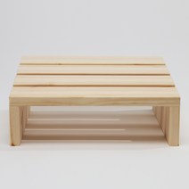 더그루몰 원목 발받침대, 내츄럴 기본 베이지