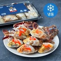 바다미식회 살이꽉찬 국내산 알배기 손질꽃게 2절 (냉동), 500g, 1개