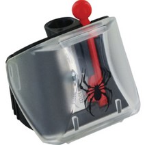 쿰 직경 8mm 파스텔 소프트펜슬 전용 연필깎이 블랙 위도우 K1, 1개