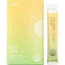 굿모닝굿나잇 gmgn 녹차꿀차 15p, 10g, 15개입, 1개