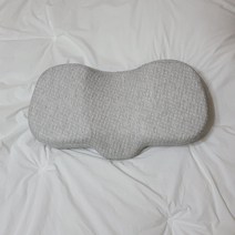 맘스품 메모리폼 3D Air Hole 숨쉬는 베개 면, 그레이