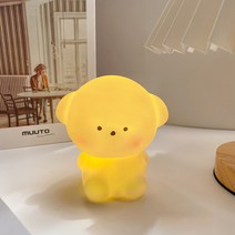 깜찍 캐릭터 인테리어 무드등 강아지, 혼합색상