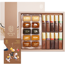 옛다합격 행운합격엿 12g x 10p + 메르시 초콜릿 12.5g x 10p 세트, 245g, 1세트