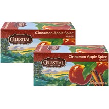 셀레셜시즈닝스 시나몬 애플 스파이스 티, 48g, 2개