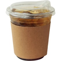 아이엔피 PET 아이스컵 바디 윗지름 92mm 360ml + 드링킹리드 + 홀더 세트, 25세트