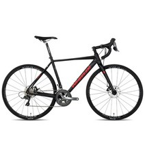 휠러 2022 시마노 클라리스 디스크 로드자전거 RWA100D 510mm 반조립, 매트블랙, 미조립, 510