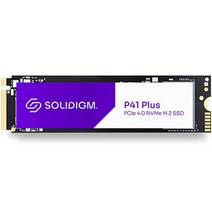 솔리다임 P41 PLUS M.2 NVMe Gen4 QLC SSD, 2TB