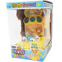 아가플러스 뿅뿅 망치 두더지 잡기 게임 세트, 랜덤발송