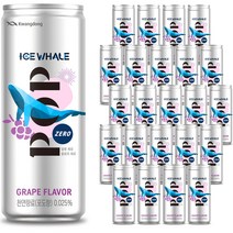 광동제약 아이스웨일 POP 포도 제로, 24개, 250ml