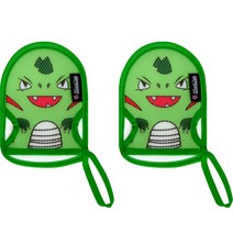 마니또 쥬쥬 유아 목욕장갑 키즈, 다이노소어, 2개