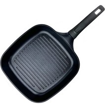 키친아트 통주물 사각 메탈 그릴팬, 29 x 29 cm, 1개
