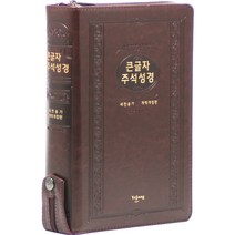 개역개정 굿타임 큰글자 주석성경 21C 찬송가 (특대 / 지퍼 / 다크브라운), 예장